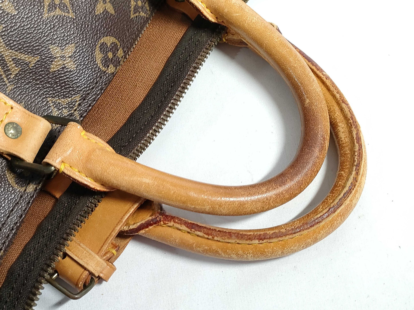 LOUIS VUITTON M41416 Monogram Louis Vuitton Monogram Keepall Bandouliere 50 M41416 SD051 Brown Boston Bag