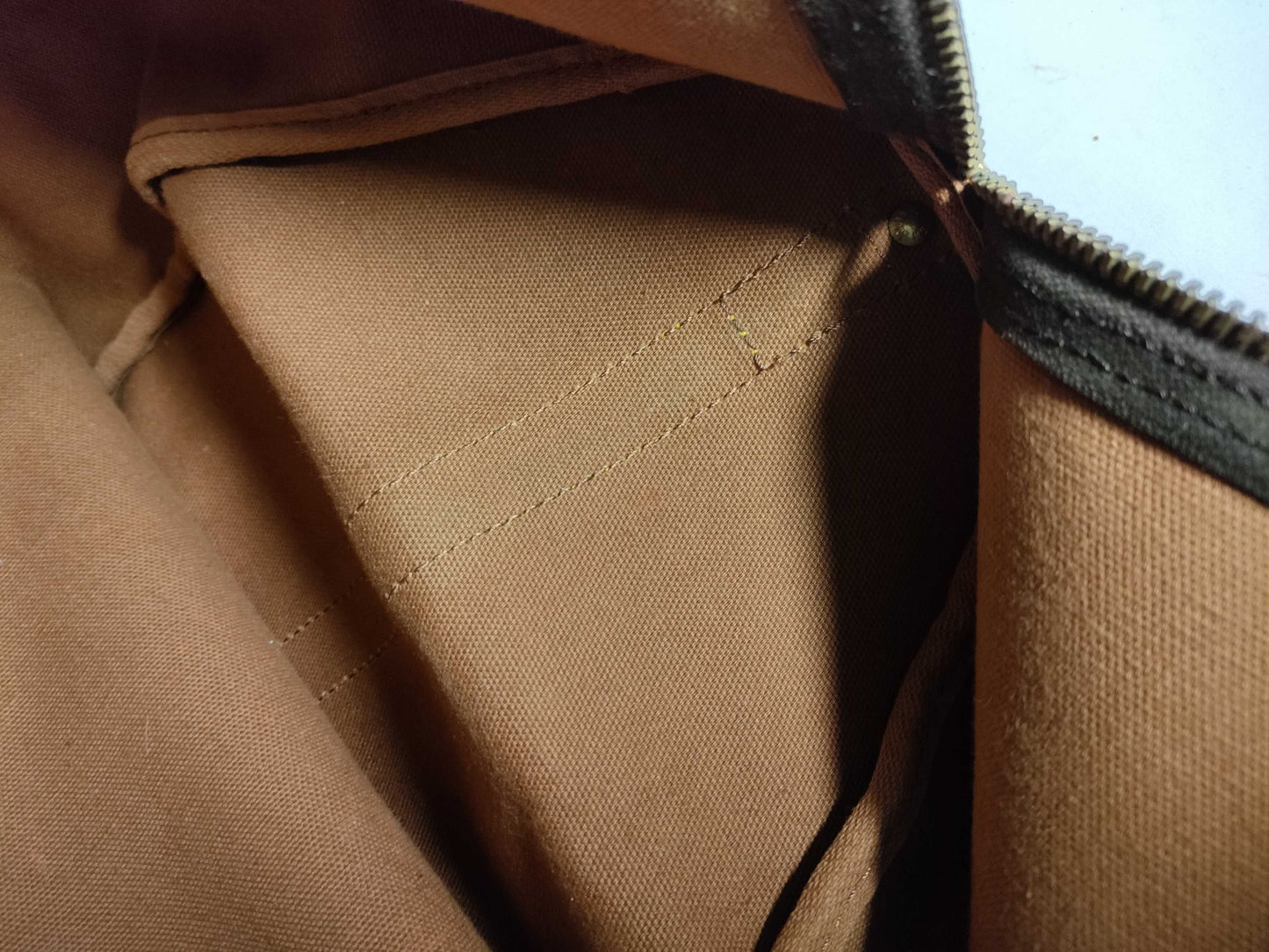LOUIS VUITTON M41416 Monogram Louis Vuitton Monogram Keepall Bandouliere 50 M41416 SD051 Brown Boston Bag
