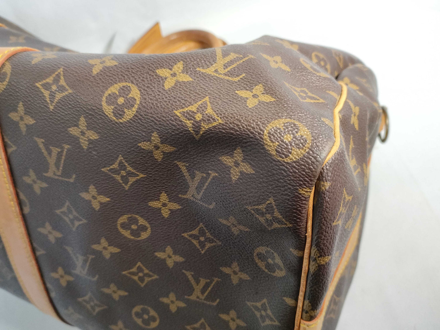 LOUIS VUITTON M41416 Monogram Louis Vuitton Monogram Keepall Bandouliere 50 M41416 SD051 Brown Boston Bag