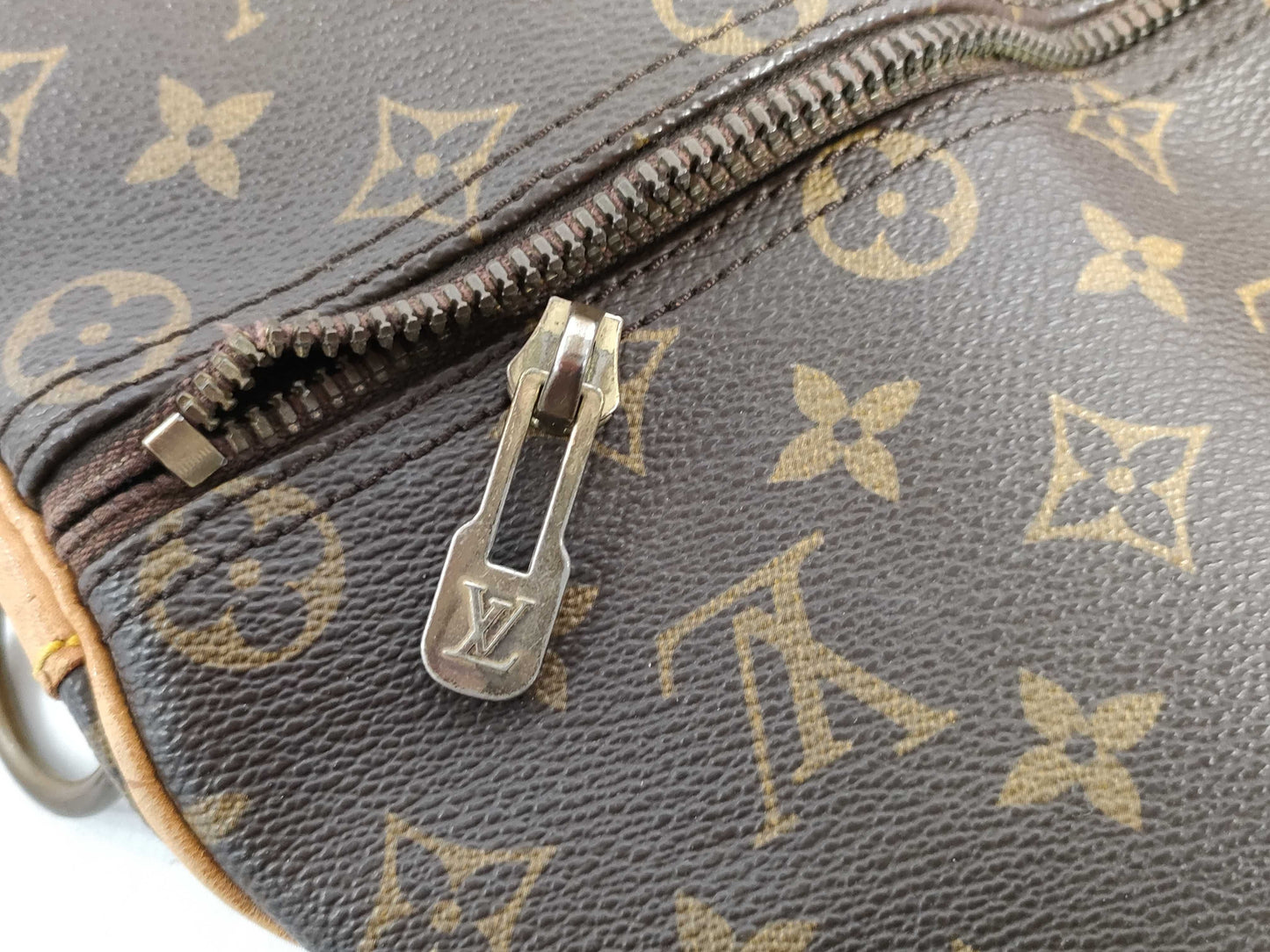 LOUIS VUITTON M41416 Monogram Louis Vuitton Monogram Keepall Bandouliere 50 M41416 SD051 Brown Boston Bag