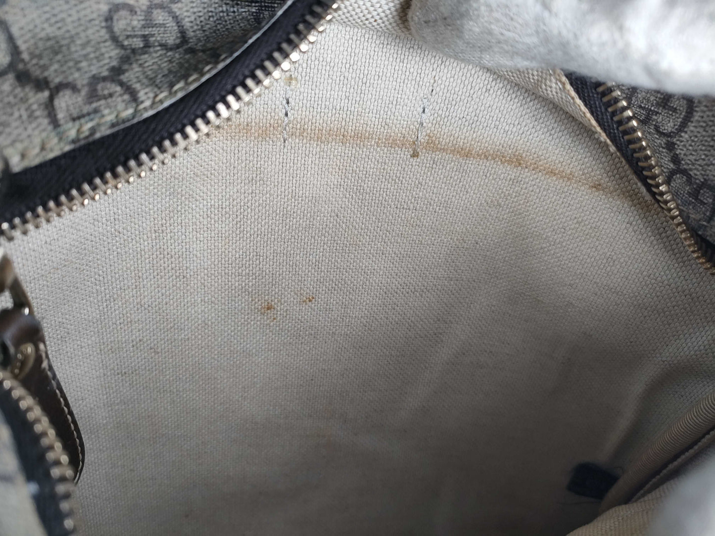 GUCCI GG Supreme ID-Gucci GG Supreme Shoulder Bag Beige 201538 Shoulder Bag
