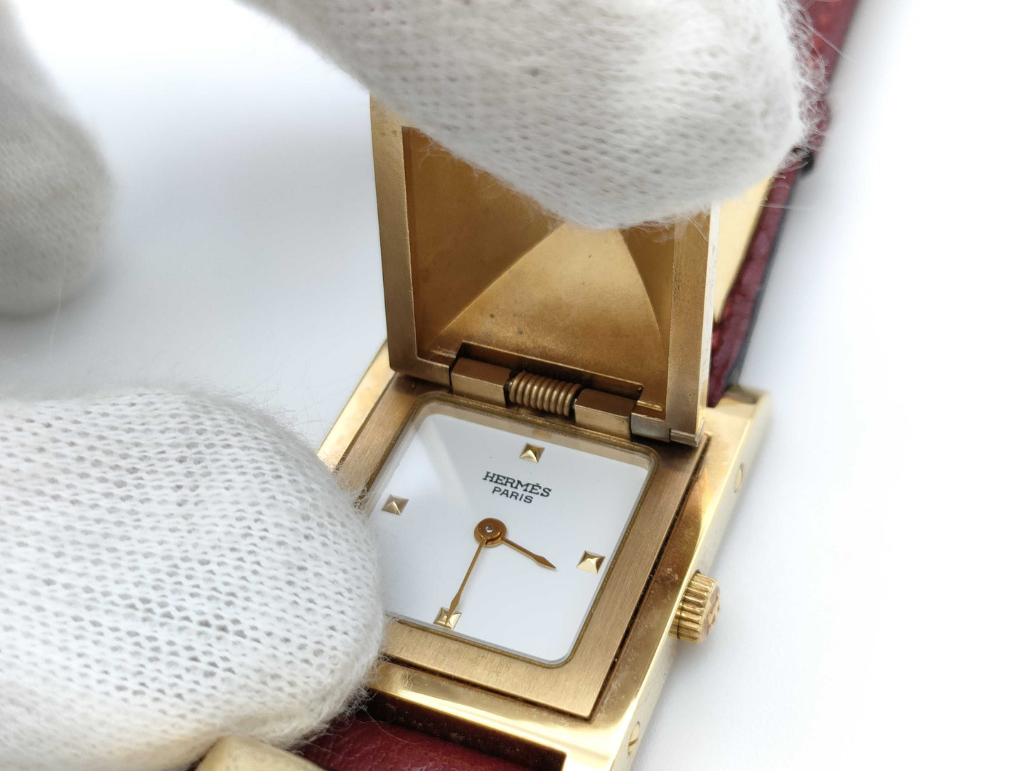 HERMES Medor 605208 Quartz Unmoving Women's Watch