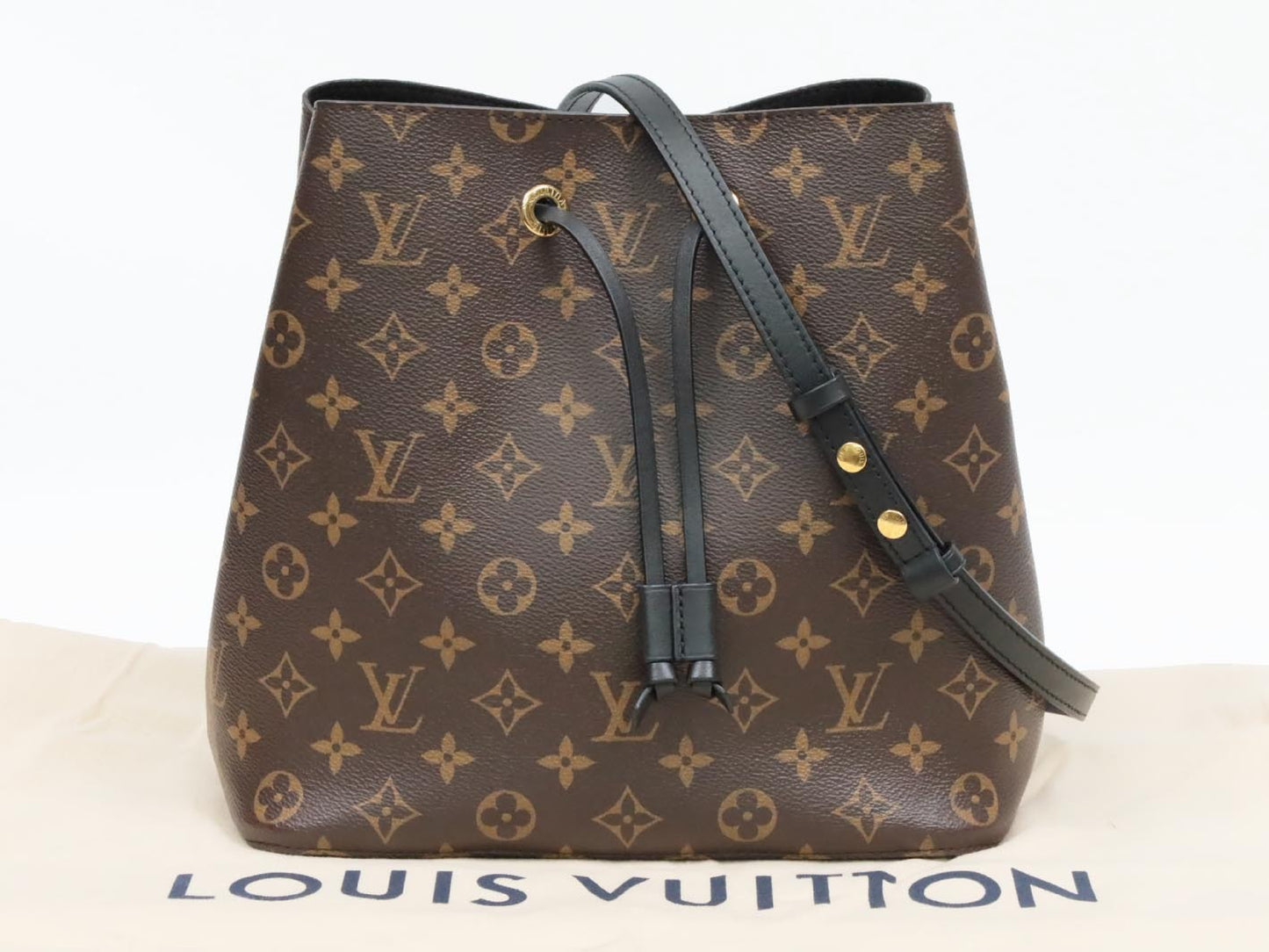 LOUIS VUITTON Monogram NeoNoe M44020 RFID Verified Shoulder Bag
