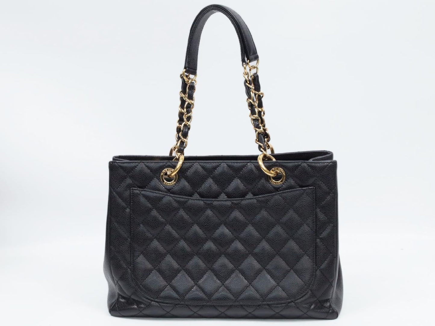 CHANEL GST Caviar 17 series shoulder bag