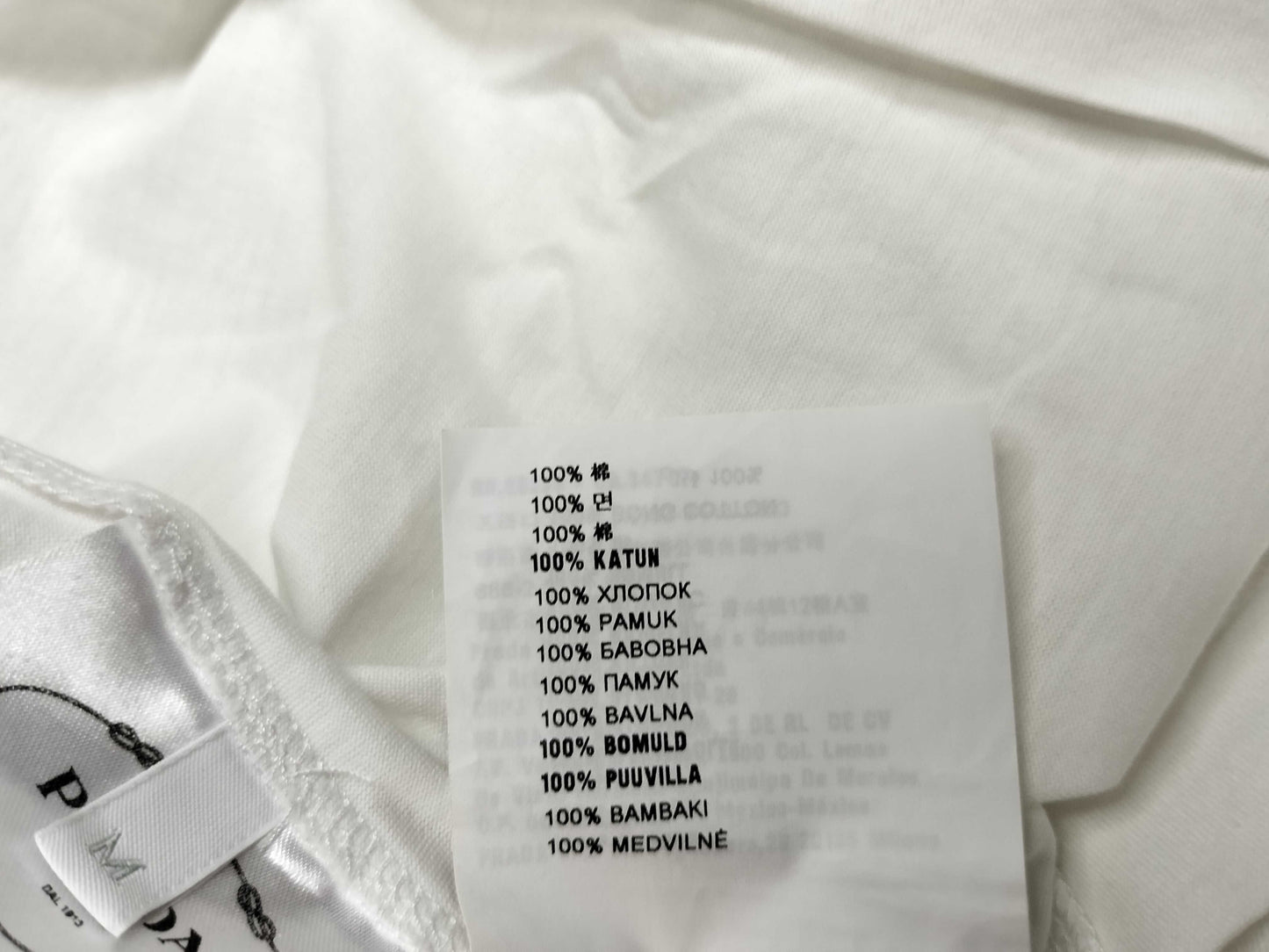 PRADA Triangle Logo T-Shirt