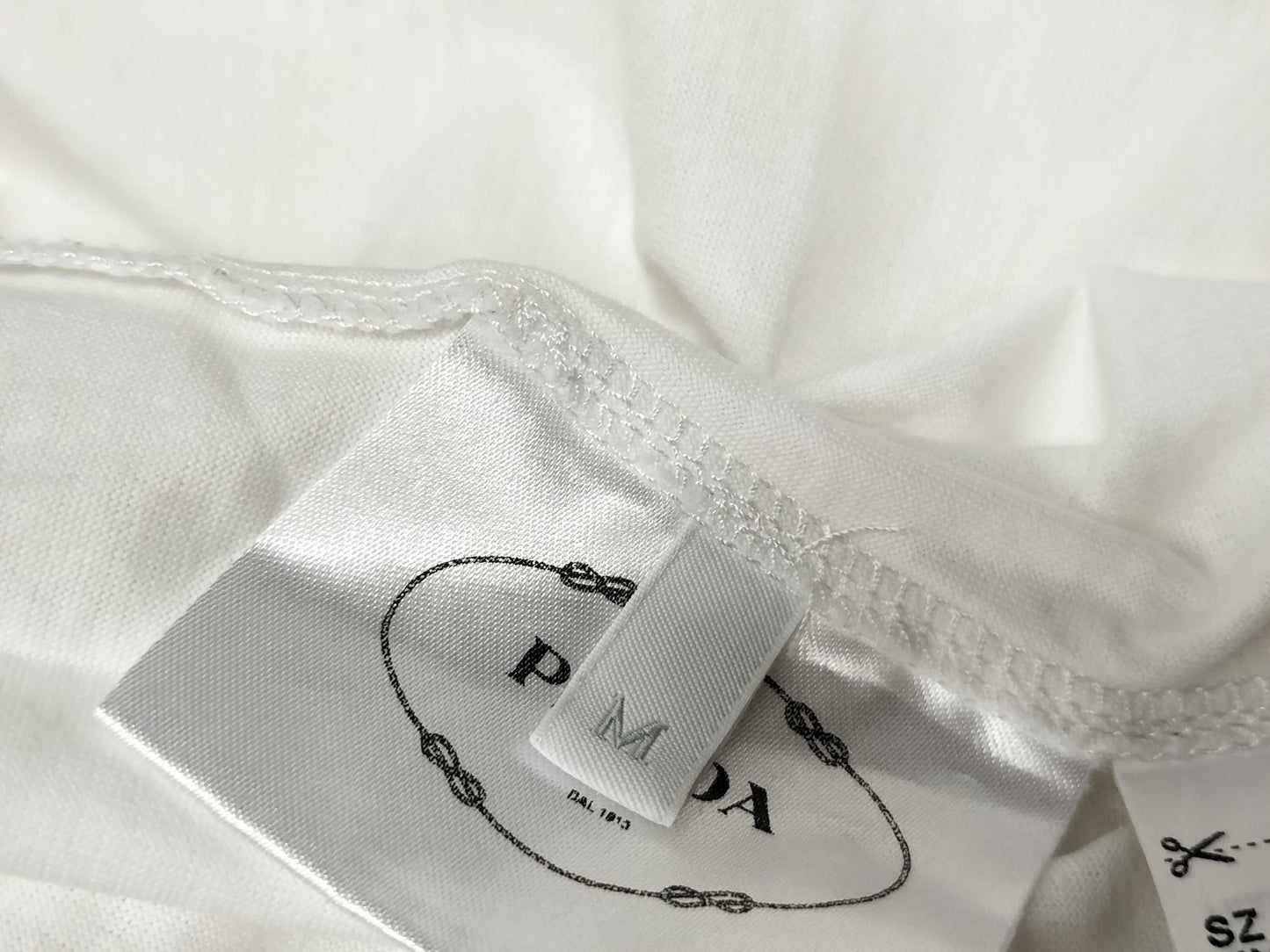 PRADA Triangle Logo T-Shirt