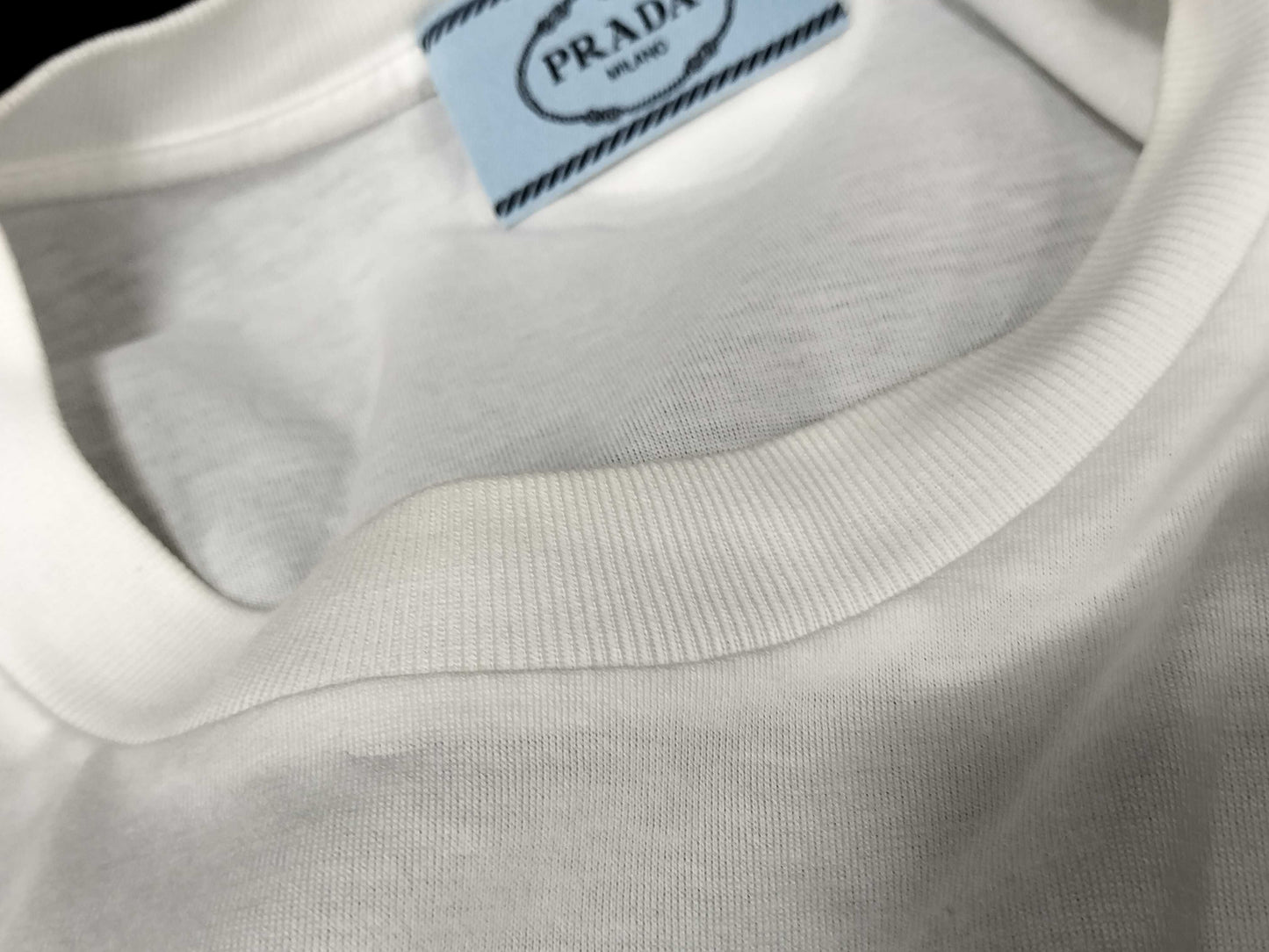 PRADA Triangle Logo T-Shirt