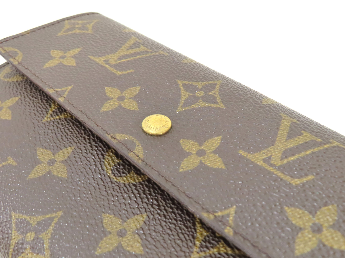 LOUIS VUITTON Monogram Louis Vuitton Wallet Long Wallet