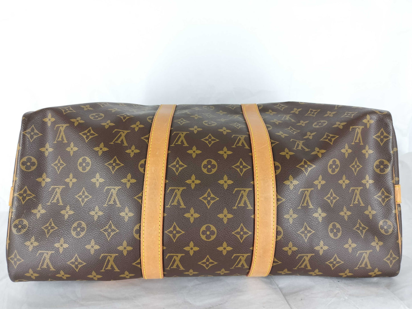 LOUIS VUITTON M41416 Monogram Louis Vuitton Keepall Bandouliere 50 M41416 VI8912 Boston Bag
