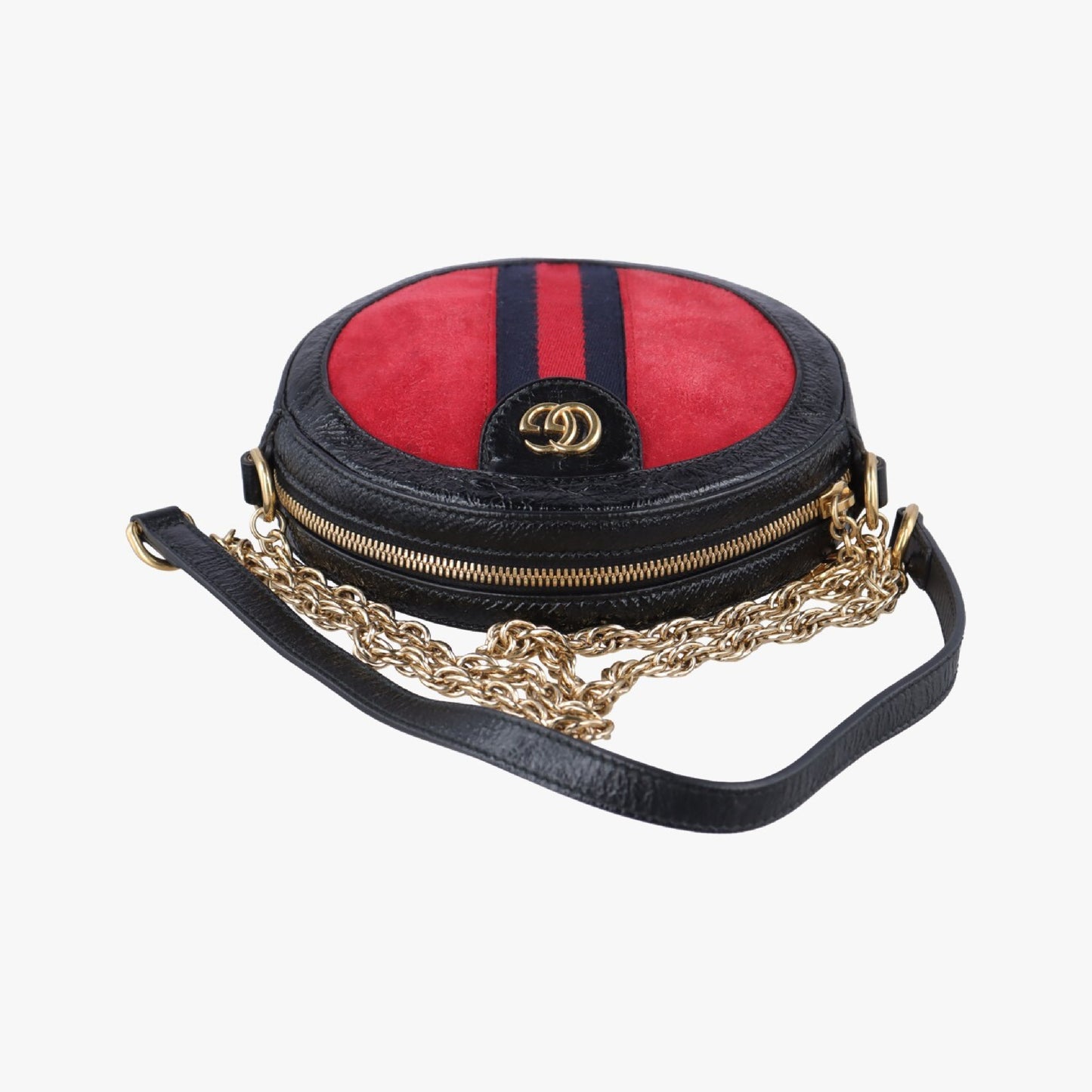 GUCCI Ophidia Multicolor Suede Shoulder Bag 550618G026412671