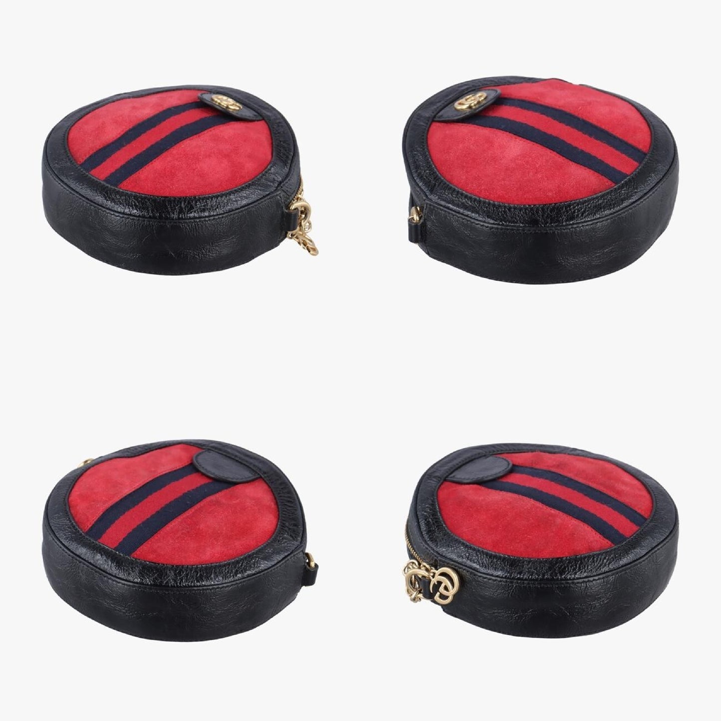 GUCCI Ophidia Multicolor Suede Shoulder Bag 550618G026412671
