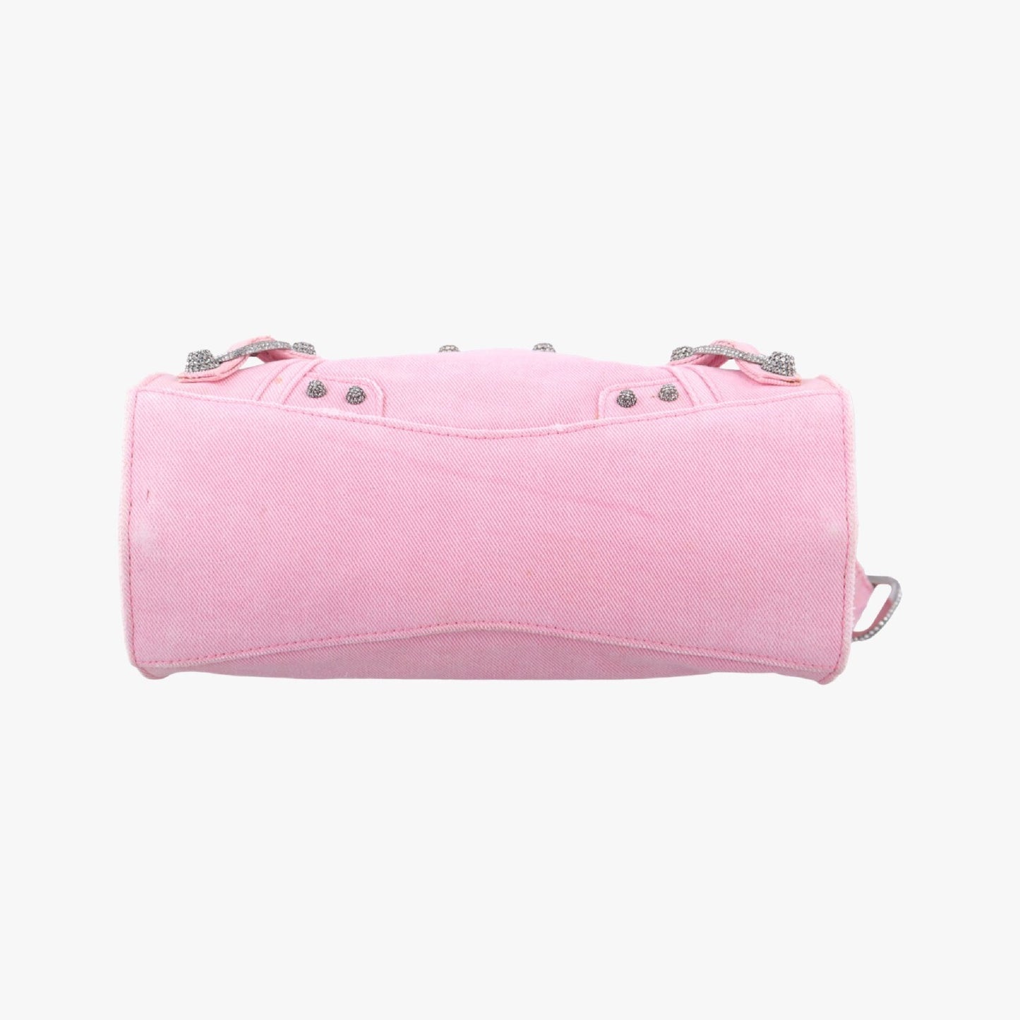 BALENCIAGA Neo Cagoule XS Pink Denim Shoulder Bag 700940.5809.R.562481