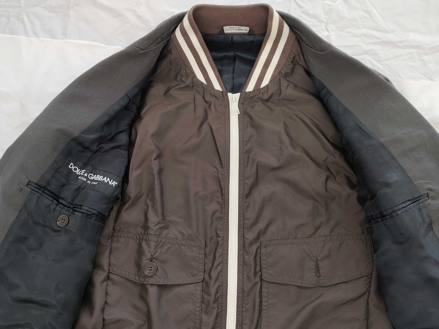 DOLCE&GABBANA DOLCE&GABBANA Docking Jacket 4 Pockets Size 48 Jacket