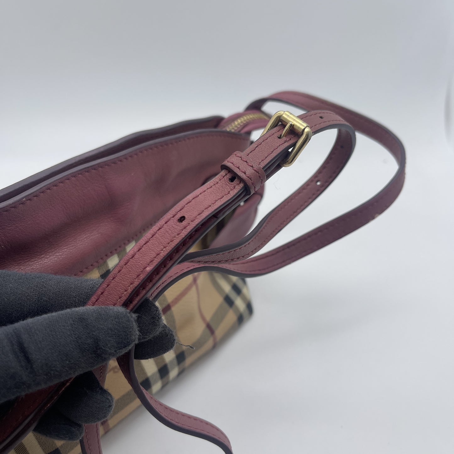 BURBERRY Nova Check Shoulder Bag Shoulder Bag