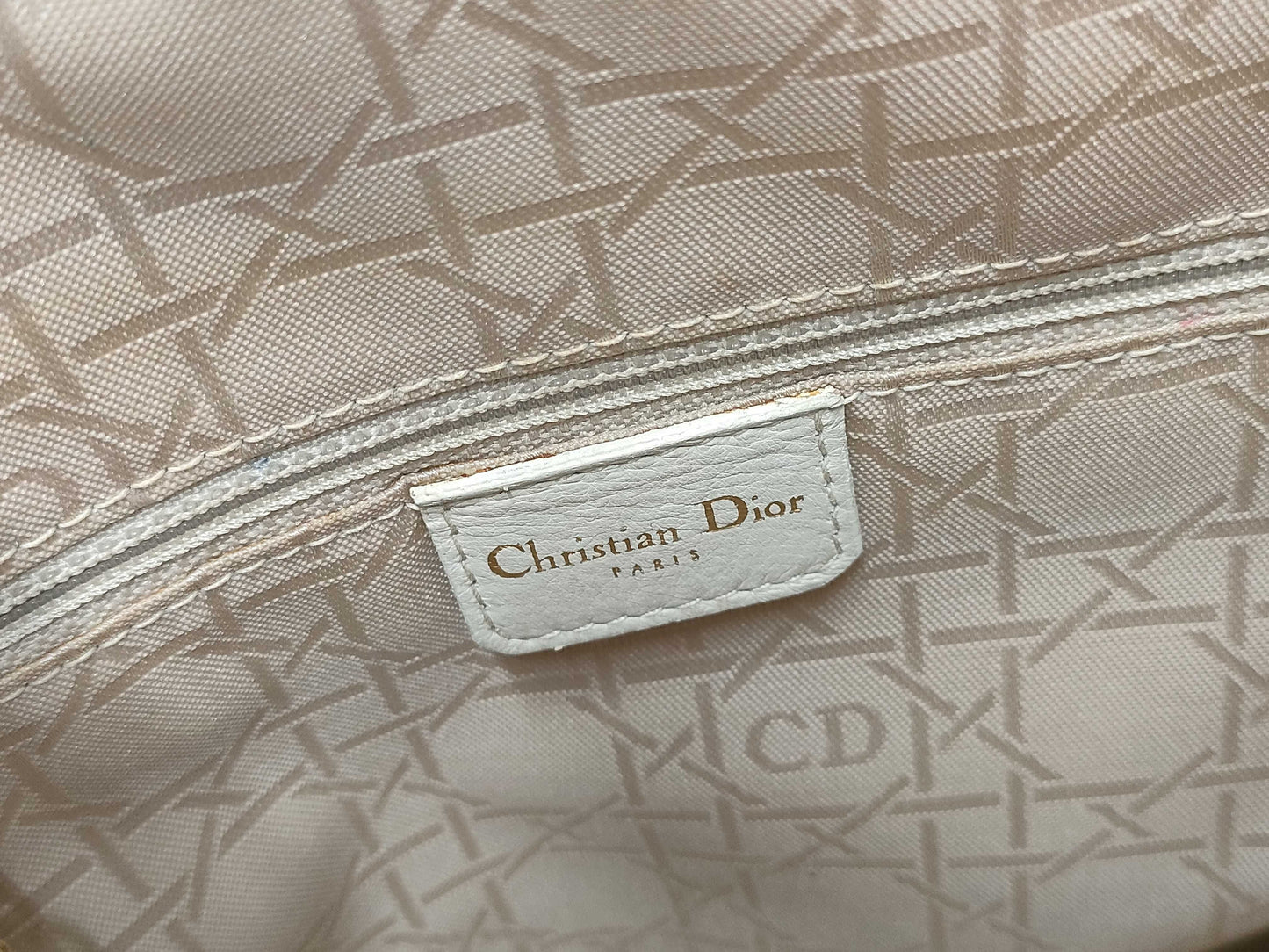Dior Lady Dior 2-way lambskin handbag