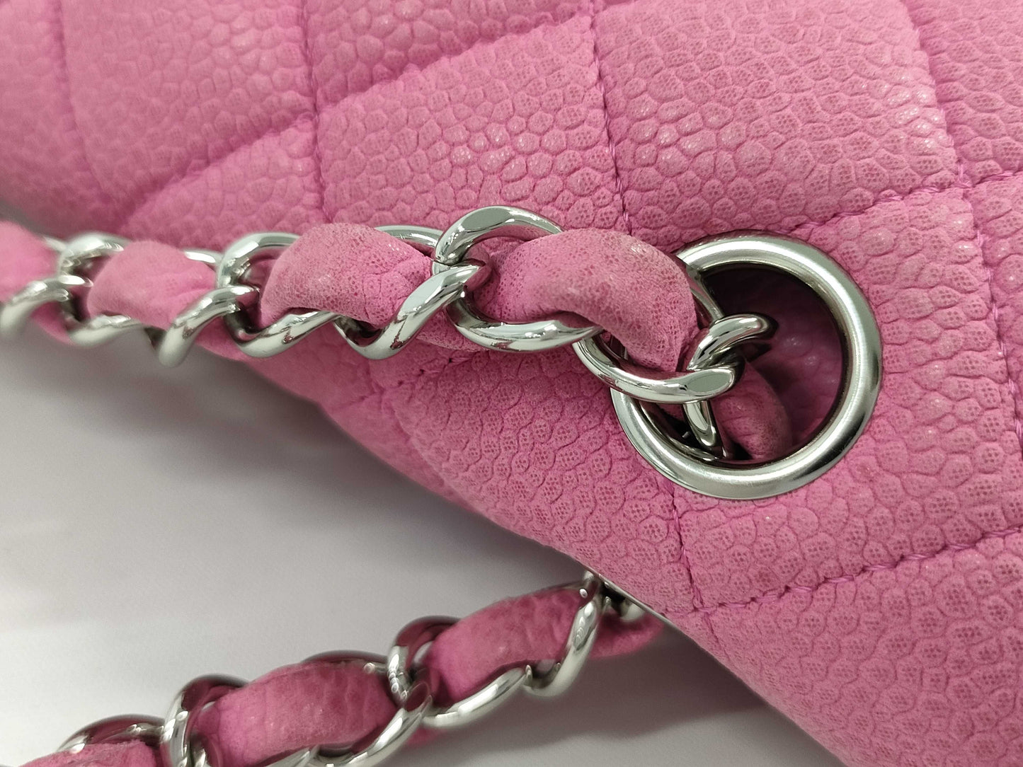 CHANEL Caviar Skin Matelasse 25 Shoulder Bag