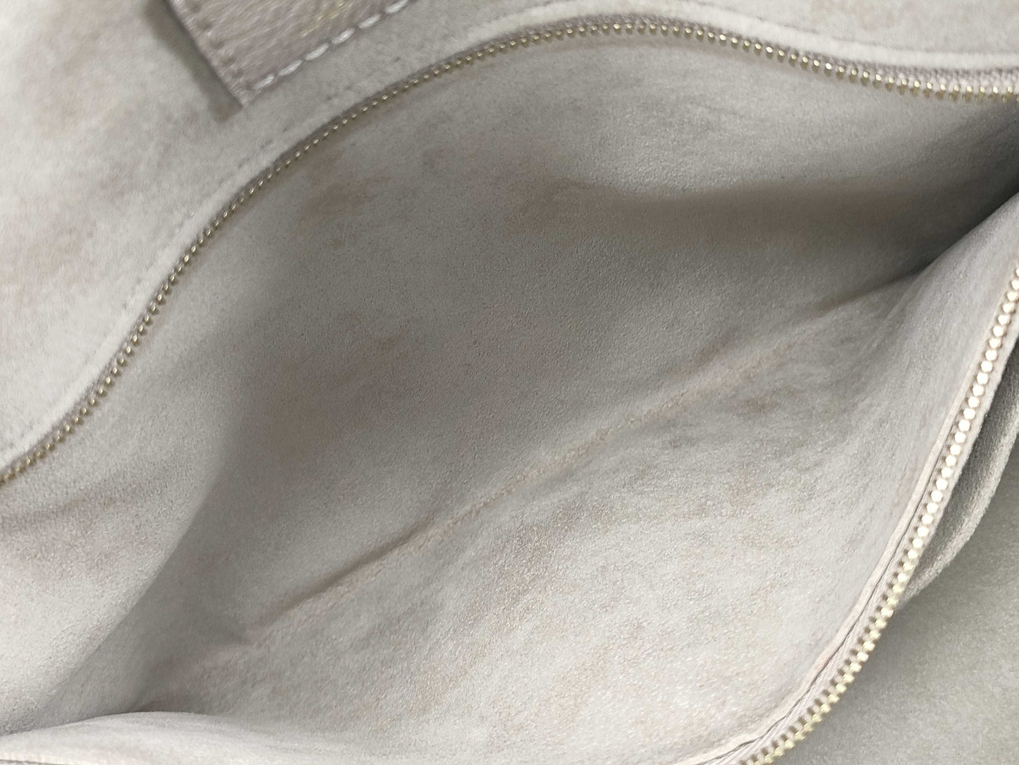 LOUIS VUITTON M45833 Monogram Empreinte Grand Palais MM M45833 Beige RFID Enabled Tote Bag