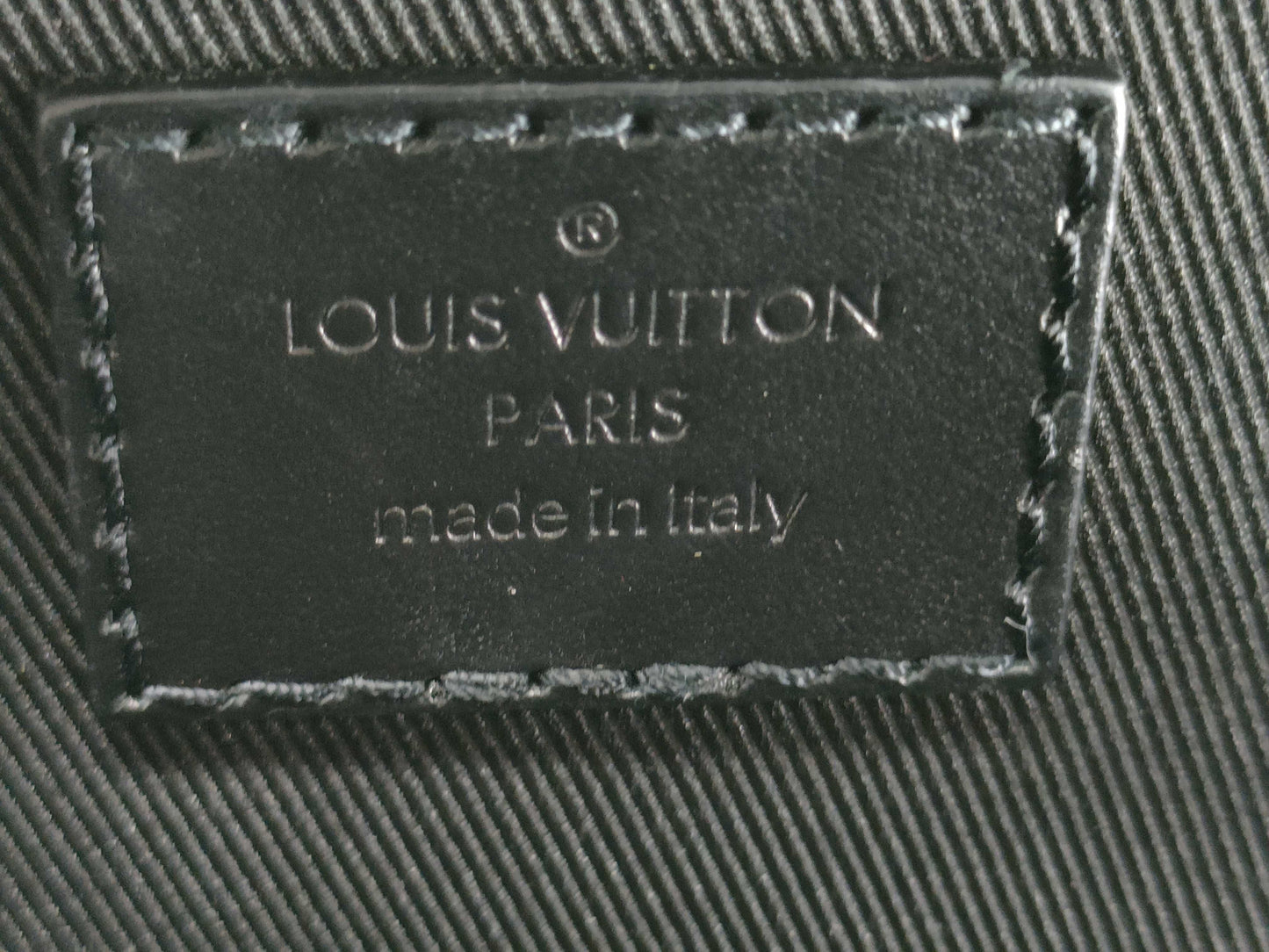 LOUIS VUITTON M59163 Taurillon Handle Soft Trunk M59163 Black RFID Enabled Shoulder Bag