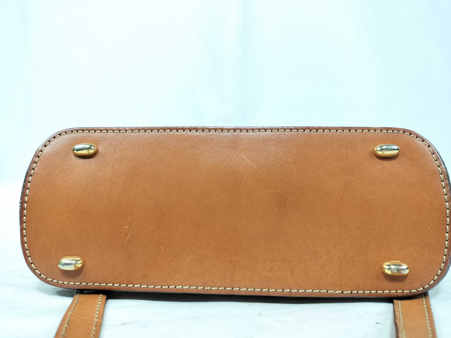 CELINE Macadam PVC 2-way Handbag MC96 Brown