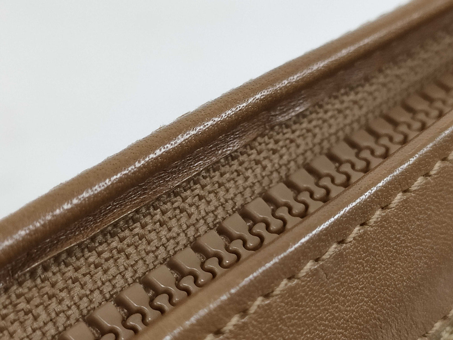 CELINE C Macadam PVC Second Bag M03 Brown