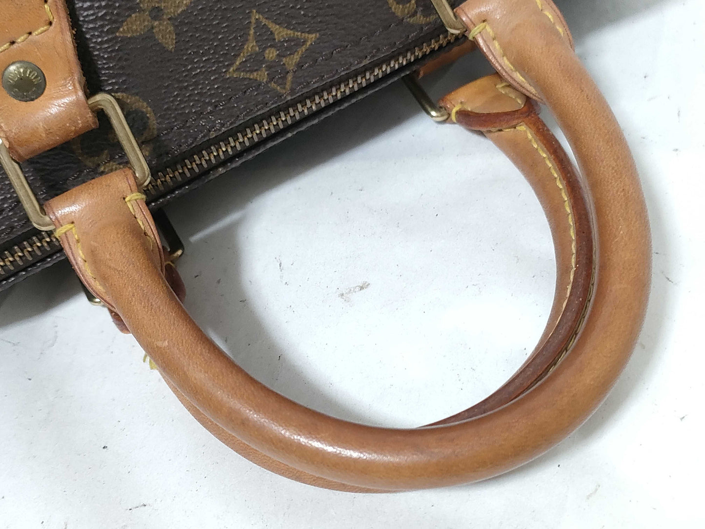 LOUIS VUITTON Monogram LV Monogram Speedy 25 M41109 TH0934 Boston Bag