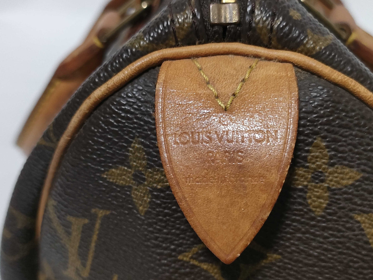 LOUIS VUITTON Monogram LV Monogram Speedy 25 M41109 TH0934 Boston Bag