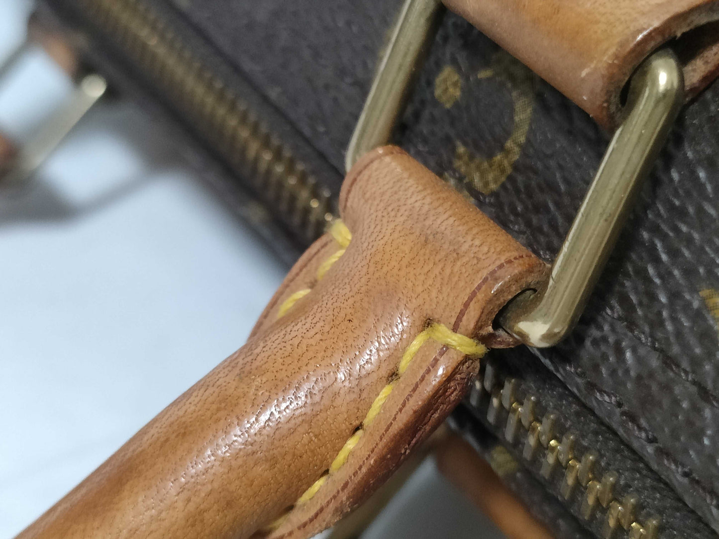 LOUIS VUITTON Monogram LV Monogram Speedy 25 M41109 TH0934 Boston Bag