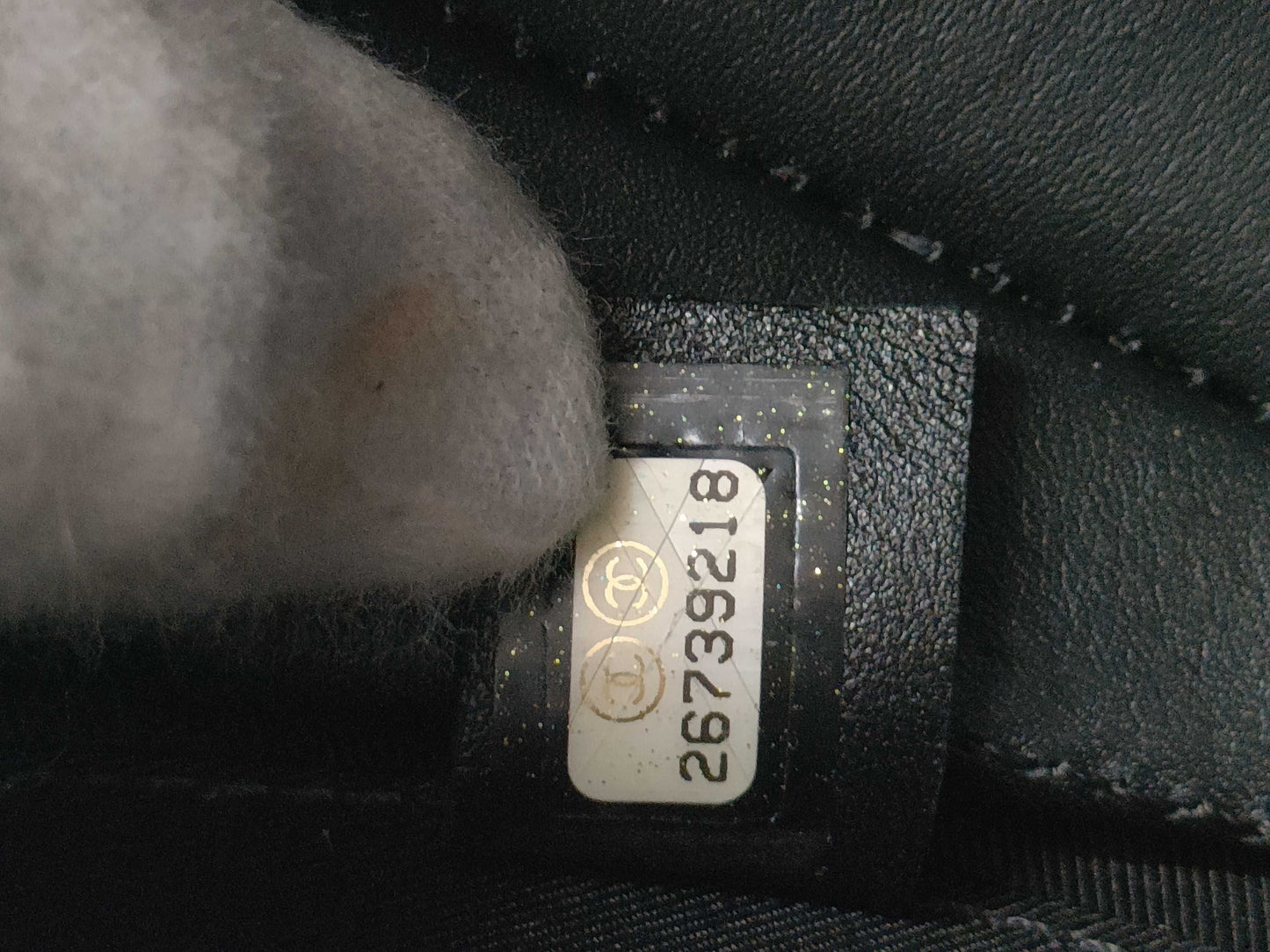 CHANEL CHANEL shoulder bag black shoulder bag