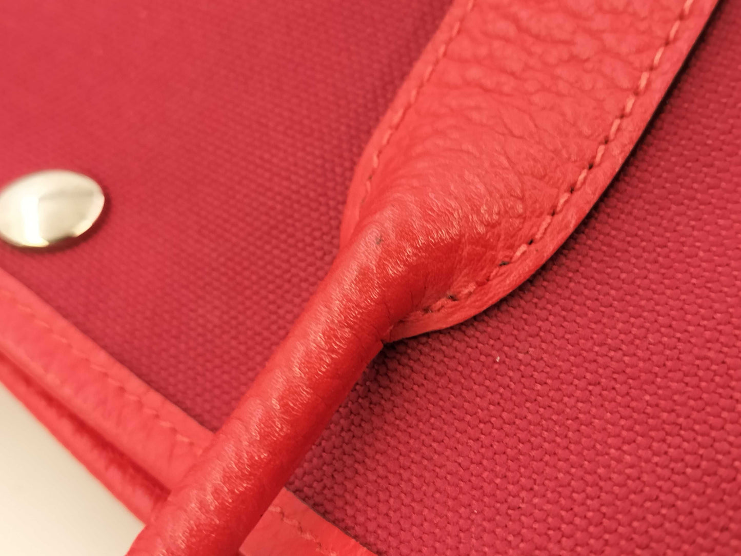 HERMES HERMES Garden Party 30 A Stamped Tote Bag
