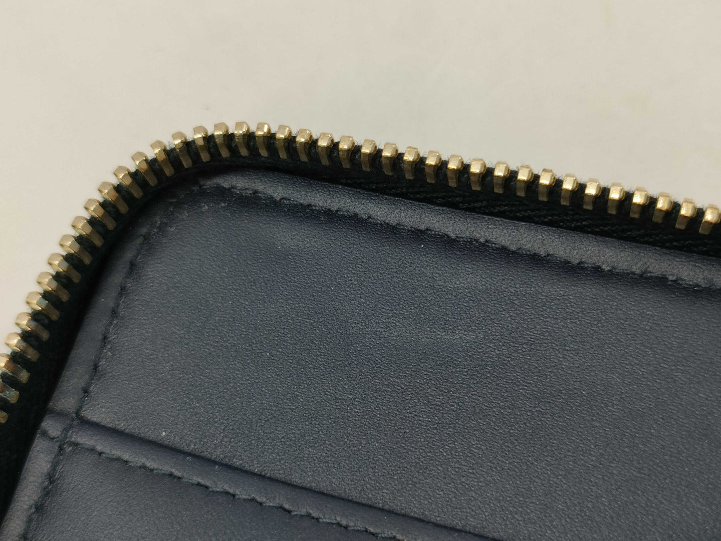 CHANEL CHANEL Second Bag Wallet Navy Wallet