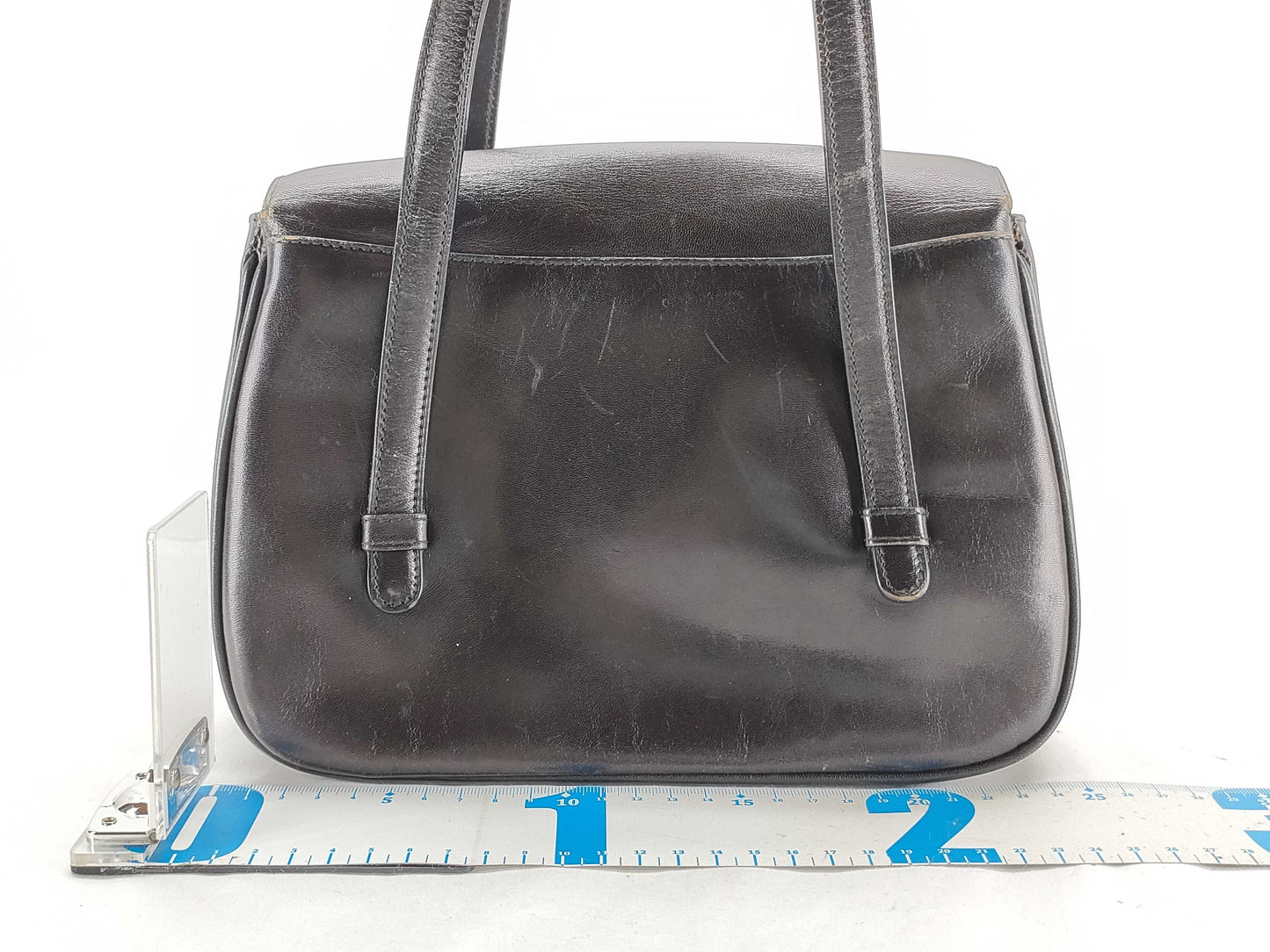 CELINE Leather Triomphe Shoulder Bag