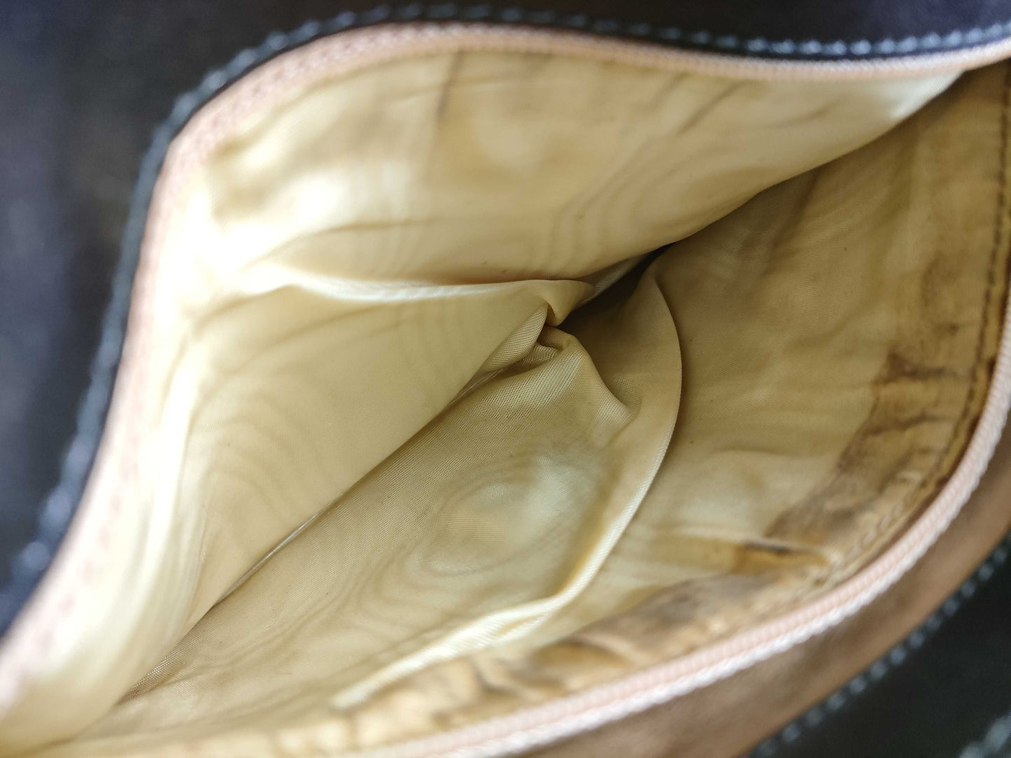 CELINE Leather Triomphe Shoulder Bag