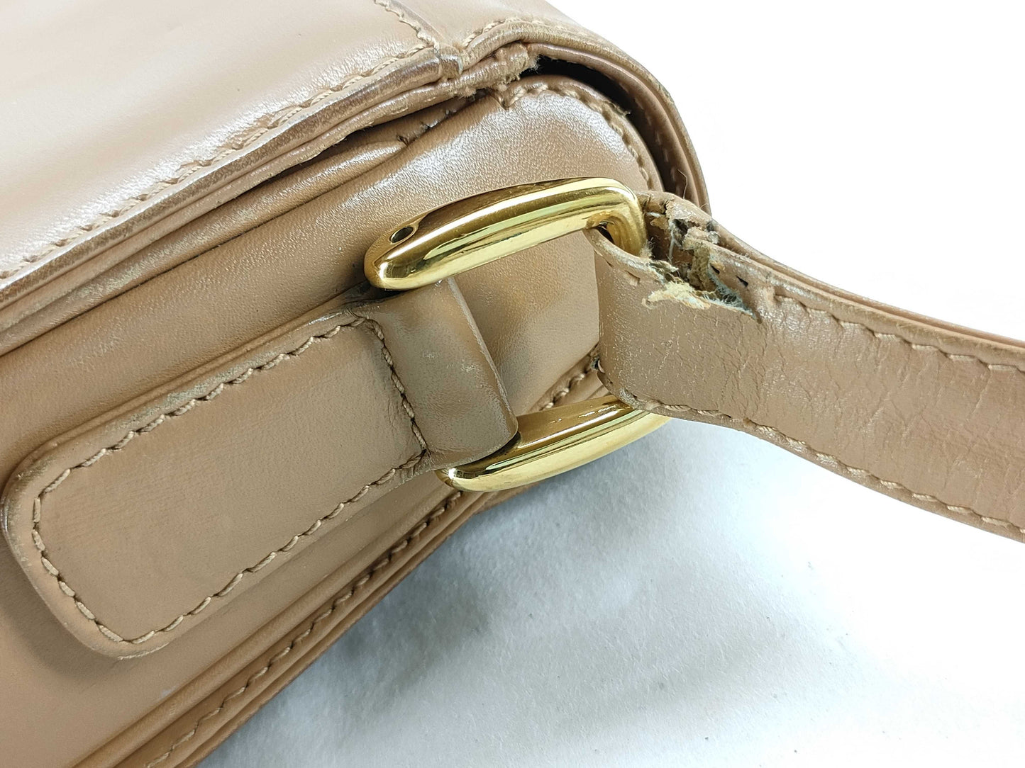GUCCI Leather Shoulder Bag Shoulder Bag