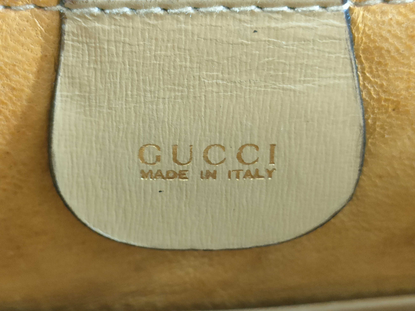 GUCCI Leather Shoulder Bag Shoulder Bag