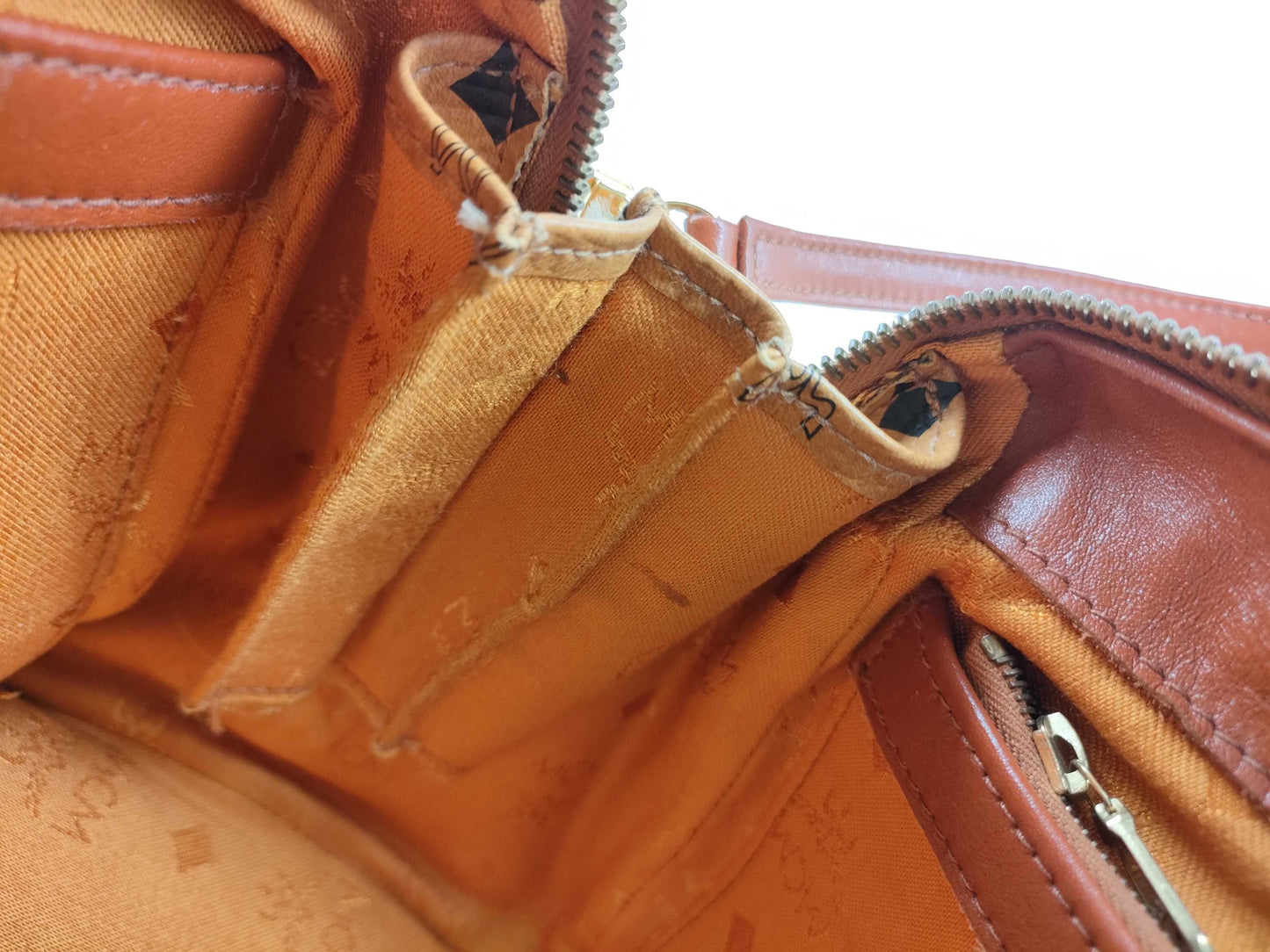 MCM 2WAY Logo Boston Bag Boston Bag