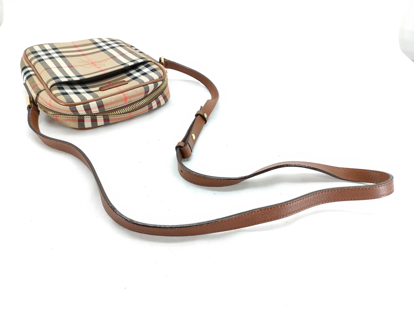 BURBERRY Nova Check Shoulder Bag
