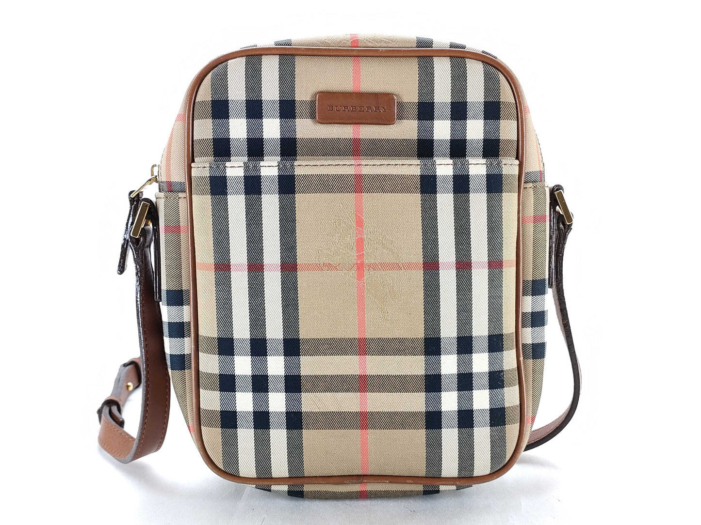 BURBERRY Nova Check Shoulder Bag
