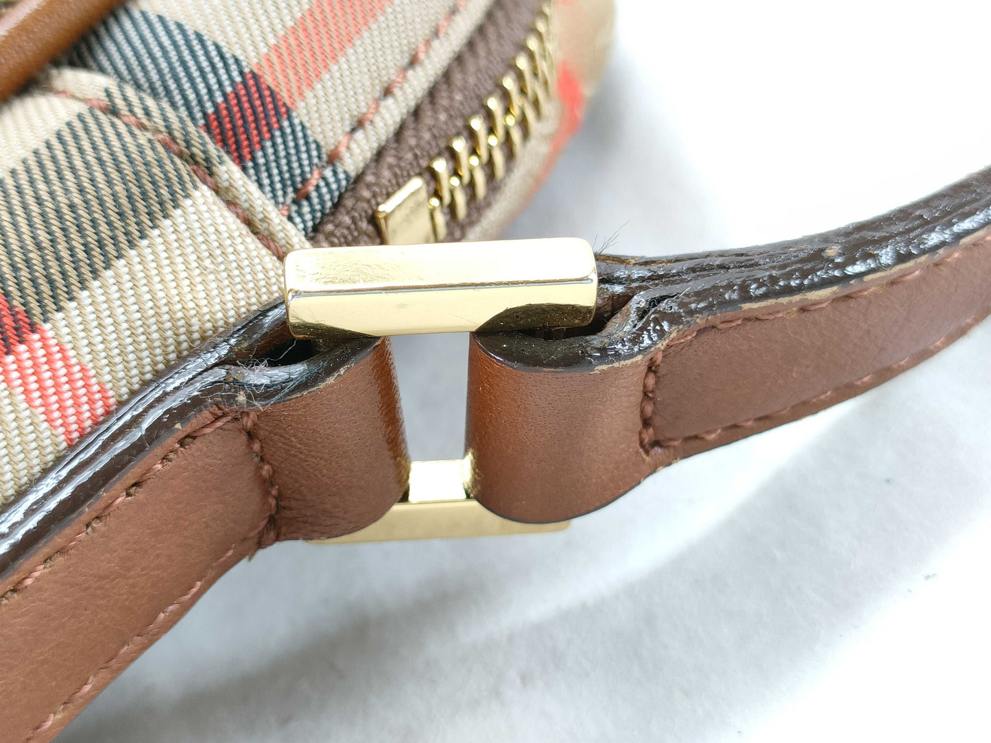 BURBERRY Nova Check Shoulder Bag