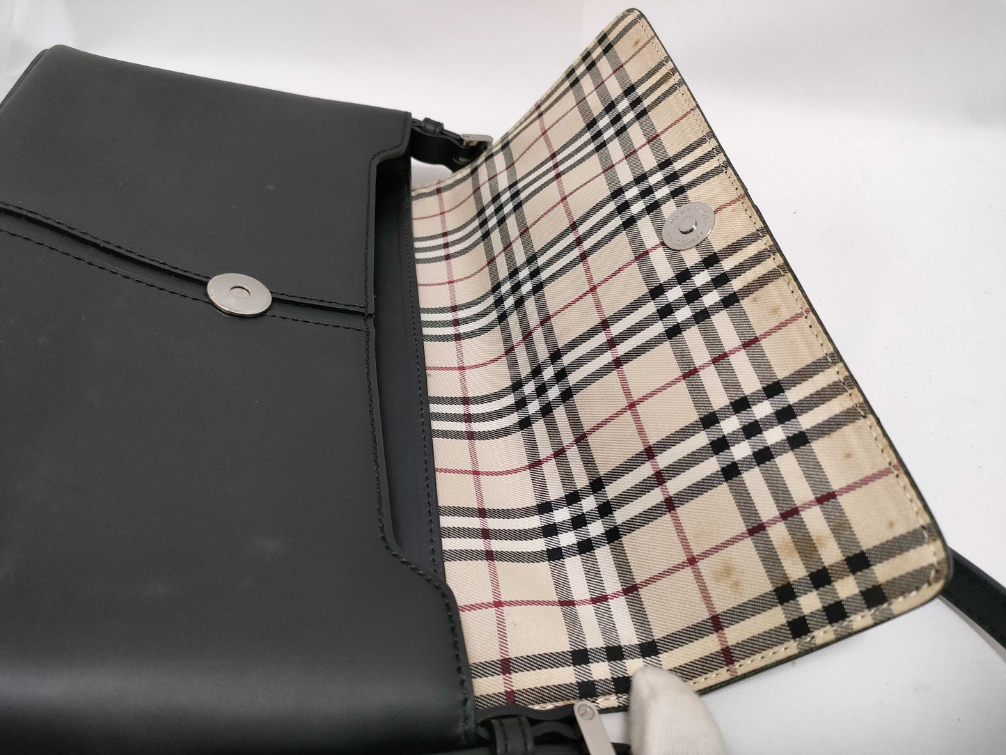 BURBERRY Leather Handbag Handbag
