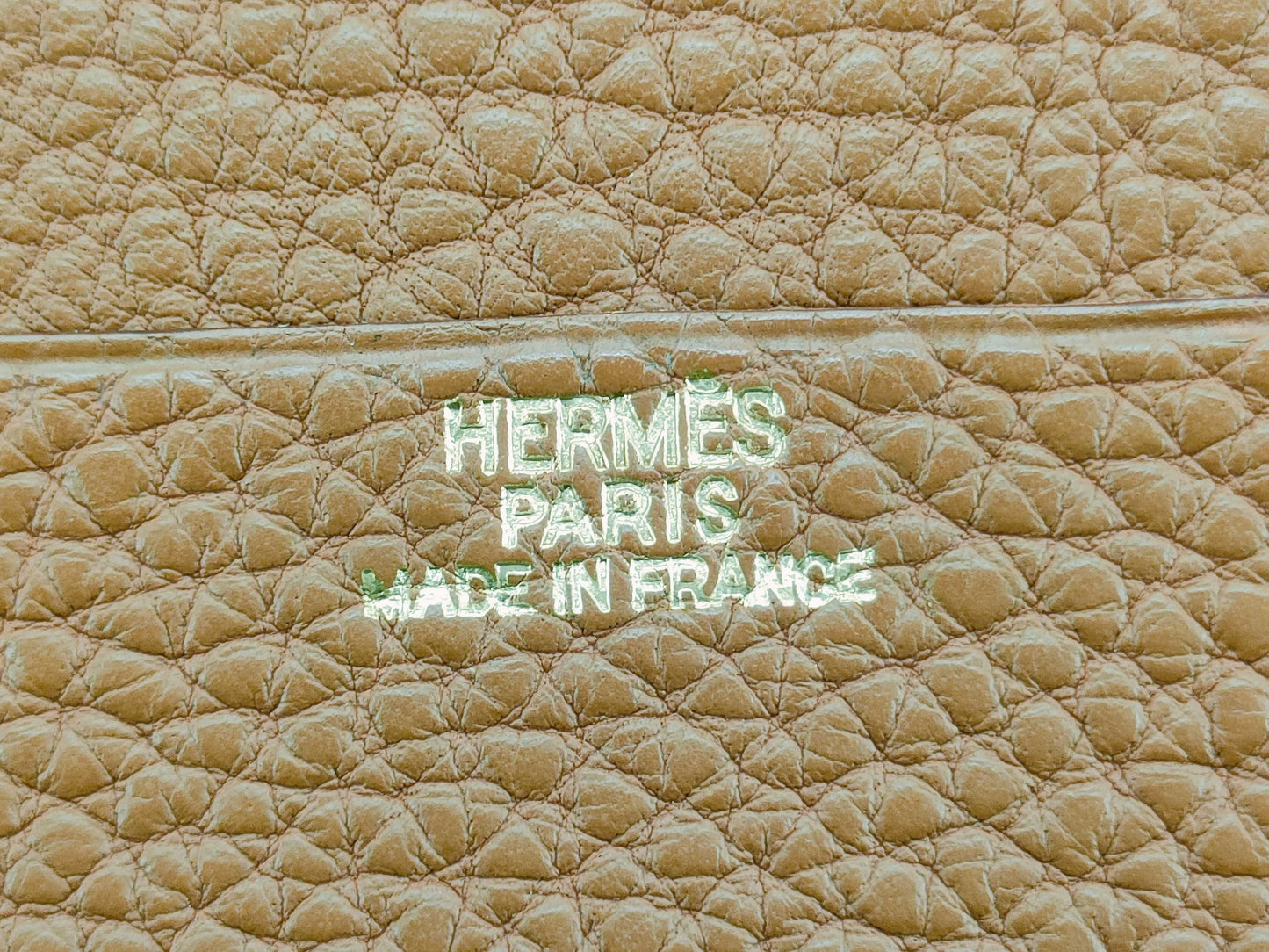 HERMES Leather Jura Wallet