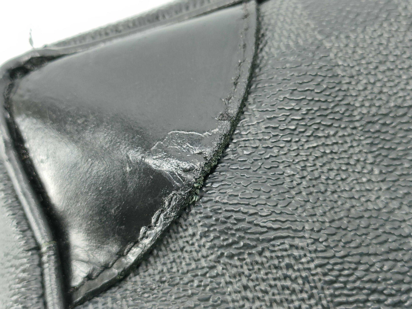 LOUIS VUITTON N41478 Damier Graphite Men's Briefcase, Business Bag BA1132, Tag Missing