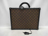 LOUIS VUITTON Monogram Macassar President Business Bag