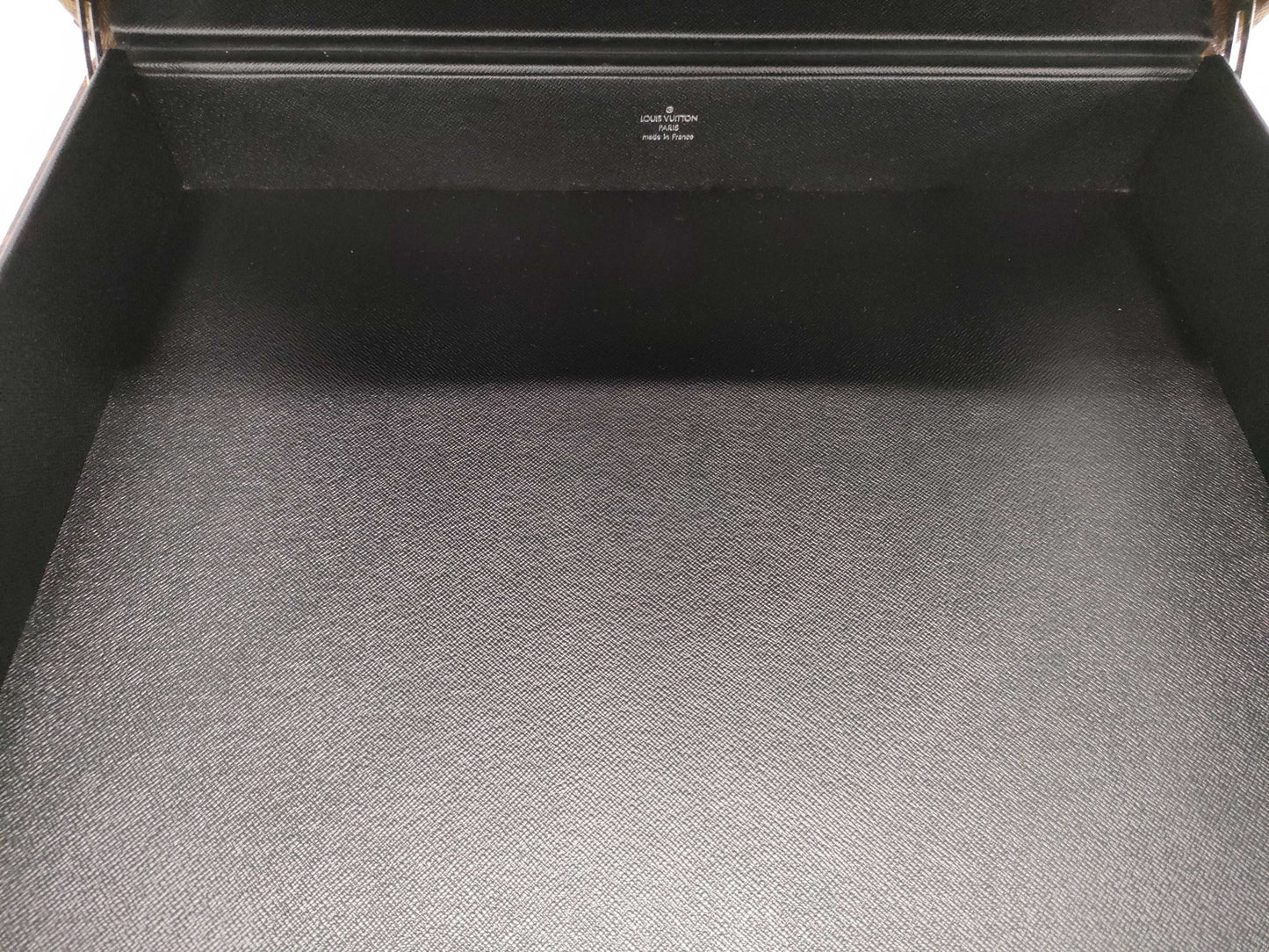 LOUIS VUITTON Monogram Macassar President Business Bag