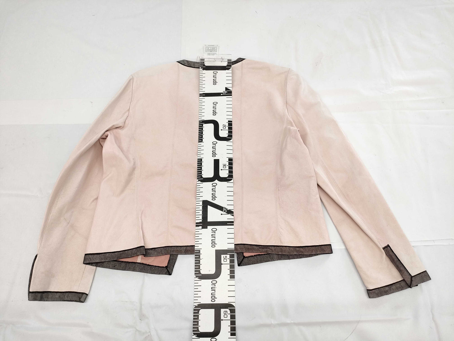 CHANEL Vintage Leather Jacket 03P P21383 Lambskin Size 40 Jacket