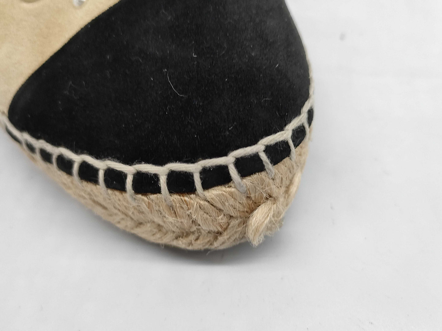 CHANEL Espadrilles with Coco Mark and Pearl, G29762, Size 36, Other Shoes