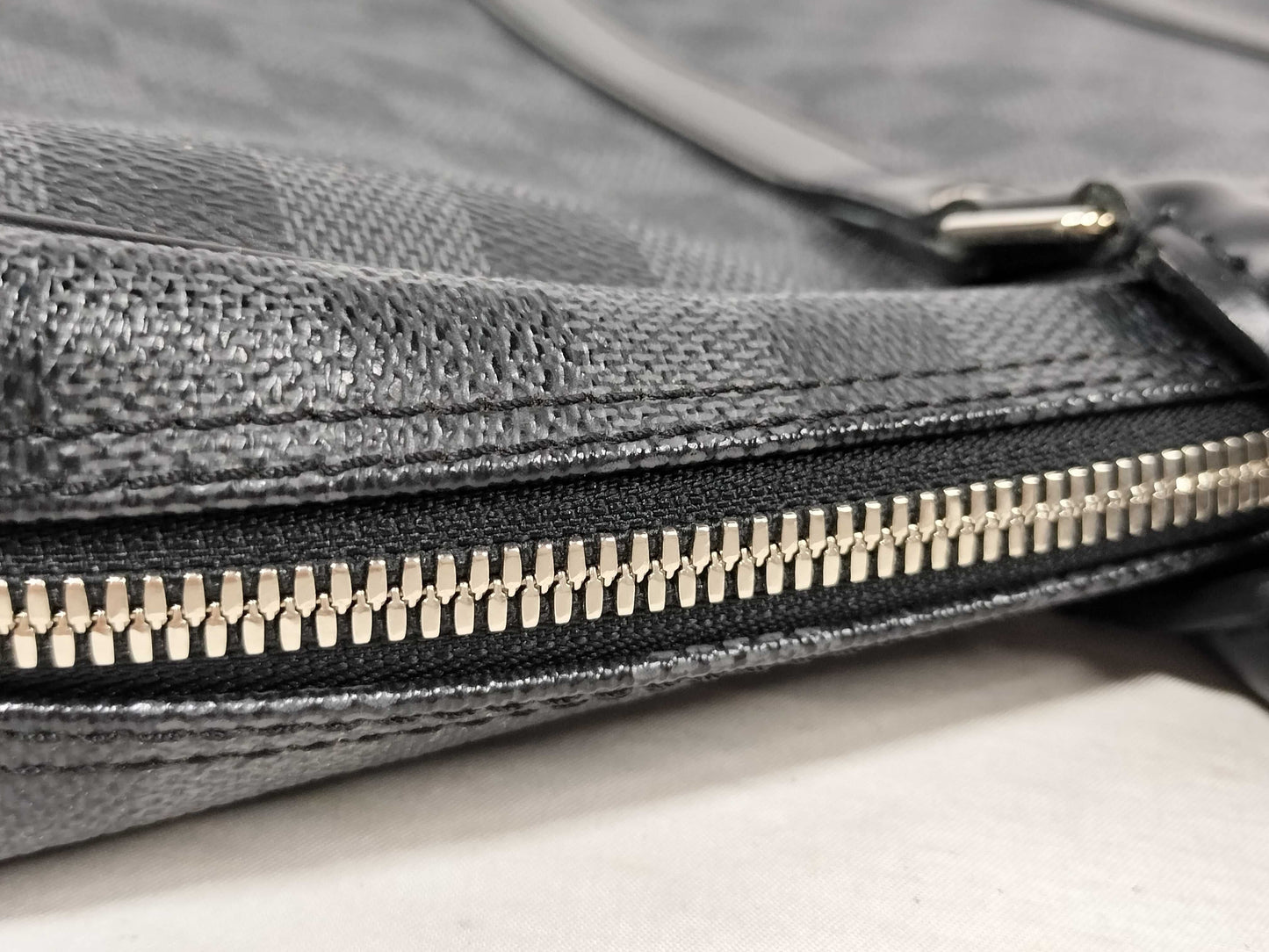 LOUIS VUITTON LV Graphite Porte-Document Voyage N41125 BA4110 Business Bag