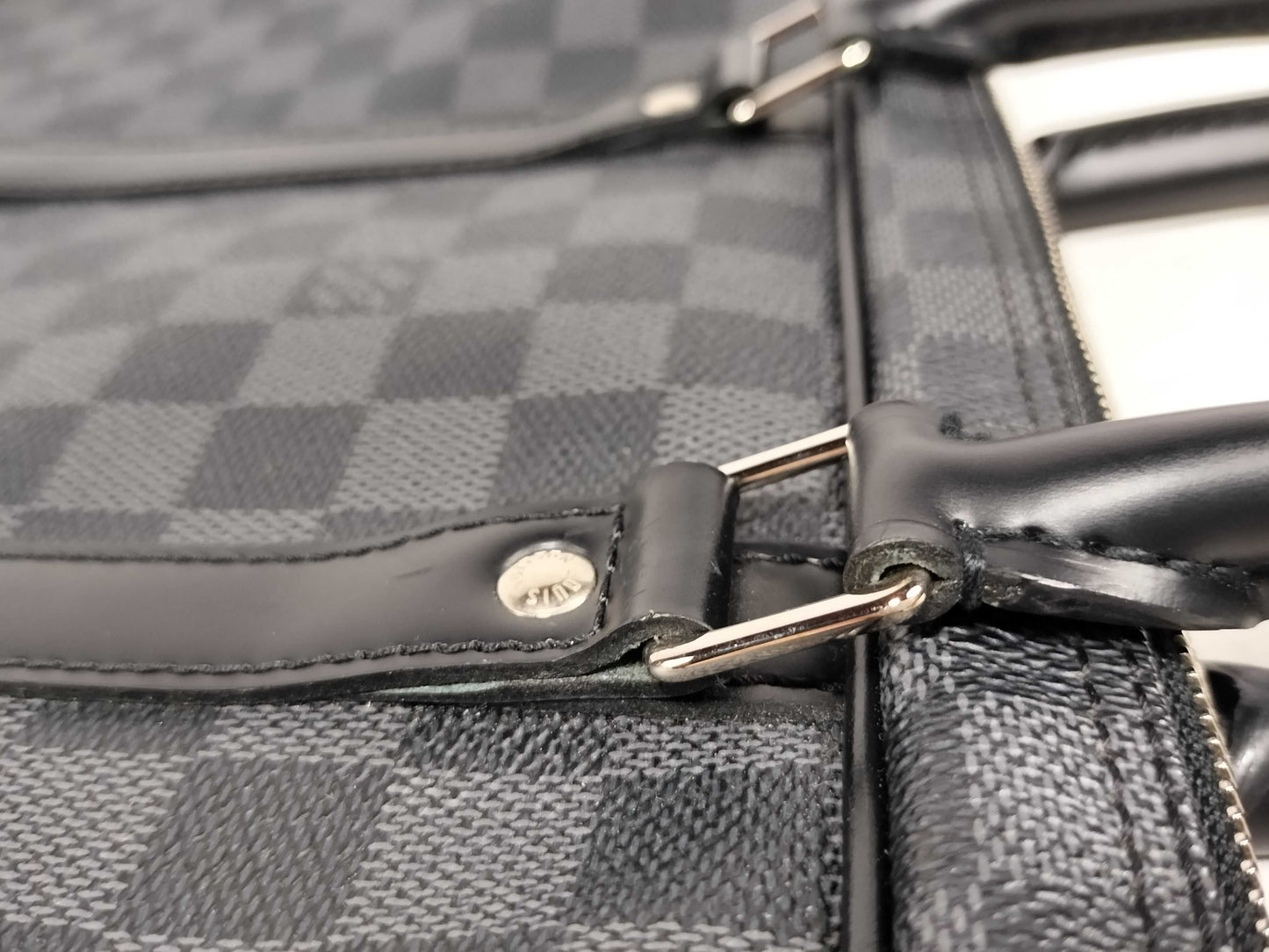 LOUIS VUITTON LV Graphite Porte-Document Voyage N41125 BA4110 Business Bag