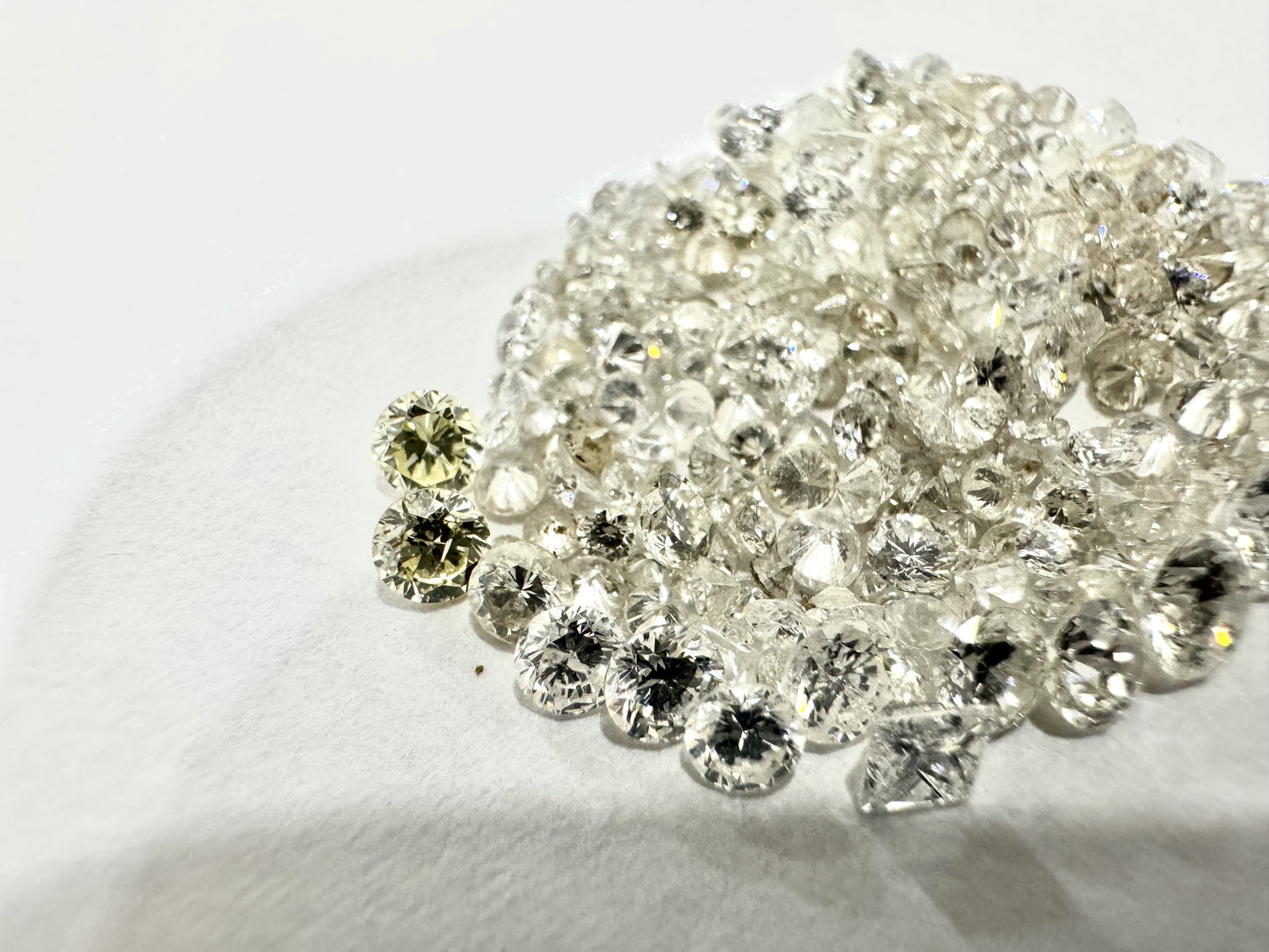 7.07ct Melee Diamonds Loose Diamond