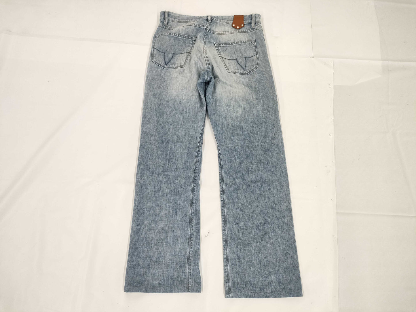 LOUIS VUITTON LOUIS VUITTON Louis Vuitton Buckle Denim Jeans, Size 38, Pants