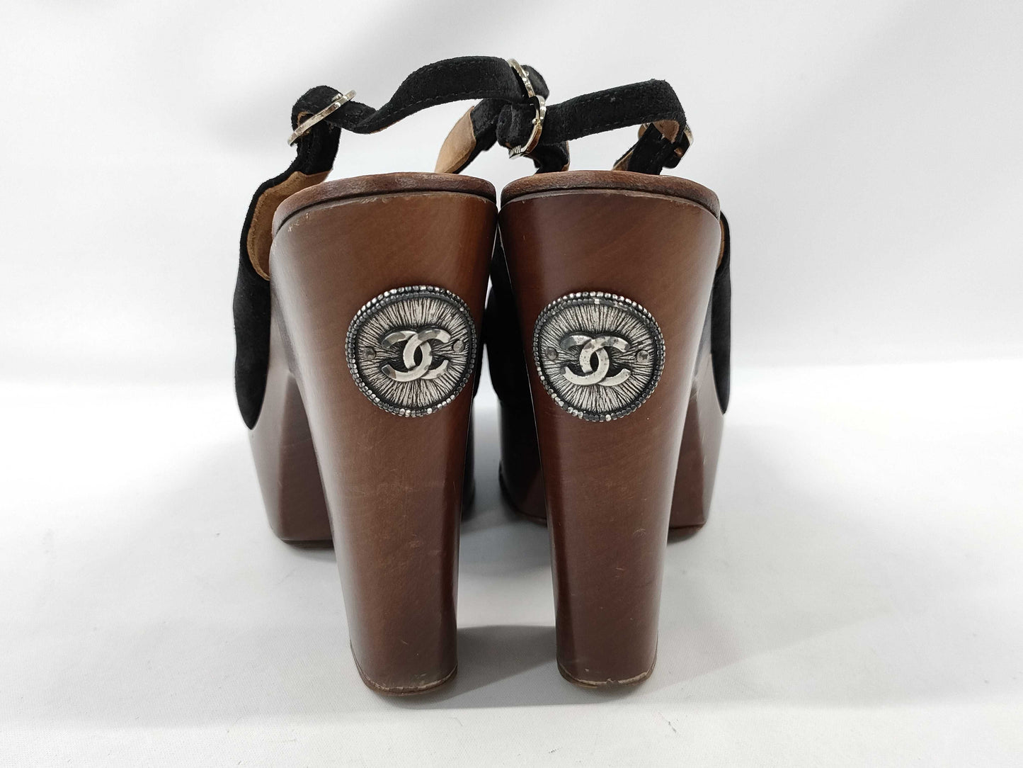 CHANEL CHANEL Coco Mark Medal Sandals Size 23cm